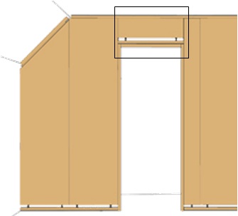 TM-innervgg drr-topp 237cm - 87010